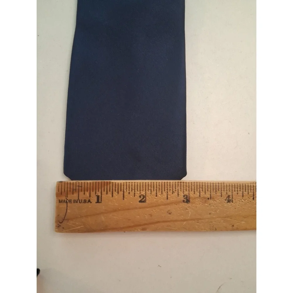 Lot of 3 Michael Kors 100% Silk Neckties Orange Navy Blue Diagonal Repp Yellow